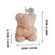 thumbnail image 3 of ¡Descuento! Vela Perfumada Rose Bear, Adorable Regalo Floral Aromático Decorativo para El Hogar, Spa, Relajación, San Valentín, Aniversario, 3.5 Oz, Hecha a Mano, Diseño Elegante., 3 of 3