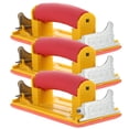 thumbnail image 1 of Minkissy 3Pcs Hand Sander For Wood Sandpaper Holder Assorted Color Rectangular With Sponge Material 11.8x3.3x2.4in, 1 of 6