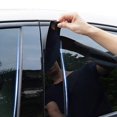 thumbnail image 5 of beisidaer For Toyota For Sienna 2011-2020 Black 6 Pcs Pillar Post Door Trim Cover, 5 of 5