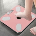 thumbnail image 2 of AZXY Body Fat Scale,Body Composition Scales,Bluetooth Smart Scales Digital Weight and Body Fat 500lbs,Body Scale with Bluetooth Clearance,Pink, 2 of 9