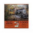 thumbnail image 3 of SUNSOUT INC - Train's Coming - 1000 pc Jigsaw Puzzle by Artist: Celebrate Life Gallery - Finished Size 19" x 30" - MPN# 30121, 3 of 5