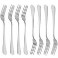 thumbnail image 1 of Dinner Forks, 18/10 Heavy-Duty Stainless Steel Dinner Forks Set Of 8, 8 Inches, 1 of 6