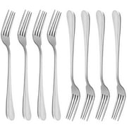 Dinner Forks, 18/10 Heavy-Duty Stainless Steel Dinner Forks Set Of 8, 8 Inches