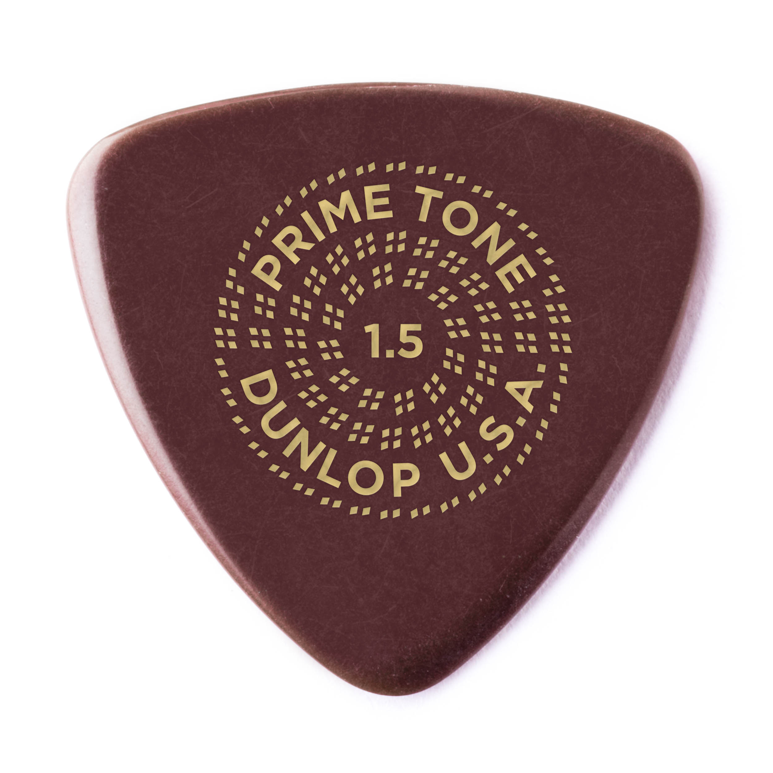 Dunlop Guitar Picks  6 Pack  Primetone Small Tri Hand Sculpted Smooth  1.5mm