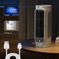 thumbnail image 4 of Horivan 2026 Upgraded Portable Rechargeable Evaporative Air Cooler 3‑Speed USB‑C Mini Air Conditioner with Mist Spray for Bedroom Office Camping, 4 of 9
