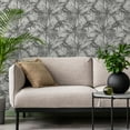 thumbnail image 2 of Sublime Jungle Texture Mono Wallpaper, 2 of 3