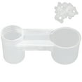 thumbnail image 1 of 20Pcs Water Fountain, Water Deflector, Dust-proof For  Birds Tool Pets Crested Myna Tool, 1 of 8