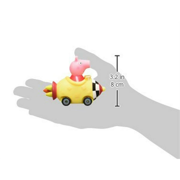 Peppa Pig Mini Buggy Peppa in Yellow Rocket Vehicle