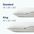thumbnail image 5 of (8 pack) Casper Sleep Essential Adjustable Hybrid Pillow, Standard, 5 of 10