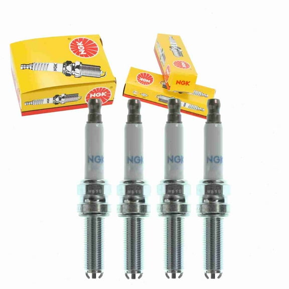 4 pc NGK 93444 Standard Spark Plugs for 12 12 8 532 942 Ignition Wire Secondary