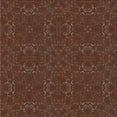 thumbnail image 1 of Ahgly Company Machine Washable Indoor Square Transitional Maroon Red Area Rugs, 6' Square, 1 of 7