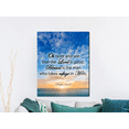 thumbnail image 2 of Scripture Walls Psalm 34:8 Blessed is The Man Bible Verse Canvas Christian Wall Art Ready to Hang Unframed, 2 of 13