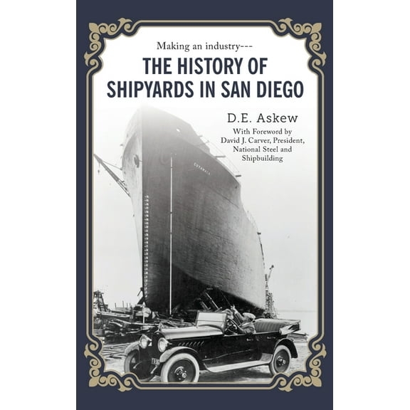 The History of Shipyards in San Diego, (Hardcover)
