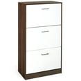thumbnail image 2 of CAP LIVING 3 Tier Drawer Modern Shoe Storage Cabinet Organizer, 2 of 5