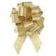 thumbnail image 1 of 20 piezas 8" Lazos de regalo grandes con brillo para envolver regalos para Navidad, flores, cumpleaños, bodas, coche, dorado, 1 of 6