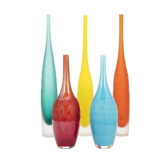 Kepla Glass Vases Set of 5