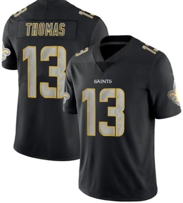 black and gold saints jersey