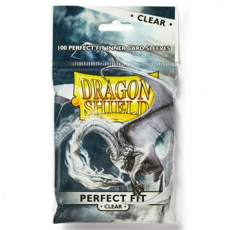 Dragon Shield Perfect Fit Clear Sleeves 100ct Bag