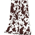 thumbnail image 3 of Cow Print Blanket Comfort Warm Cow Throw Blanket Soft Stuff Decor Gifts for Girls Women, 3 of 5