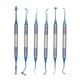 thumbnail image 1 of 6pcs Espátula de relleno de resina compuesta dental Conjunto de relleno de resina de cabez Abanopi Herramientas de restauración, 1 of 5