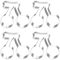 Fruit Cookie Cutter Cherry Cookie Cutter Mini Pie Cookie Stamps Metal Biscuit Molds Cute Cookie Cutters Stainless Steel Cookie Cutters for DIY Baking Supplies