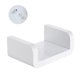 thumbnail image 3 of Cateissary Estante de pared Estante flotante blanco Estante de cubo en forma de U Estantería de baño para pared de baño Dormitorio Cocina Oficina Juegos de accesorios de baño Numero 3 Cateissary HA026341-03, 3 of 6