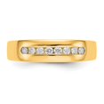 thumbnail image 4 of Auriga 14K Yellow Gold Lab Grown Diamond Band for Mens Size 10 (0.32ct, Color- D-E, Clarity- VS/SI), 4 of 6