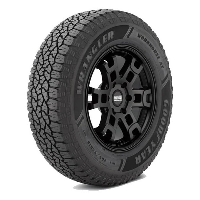 Llanta LT265/70R17 121/118S GOODYEAR WRANGLER WORKHORSE AT