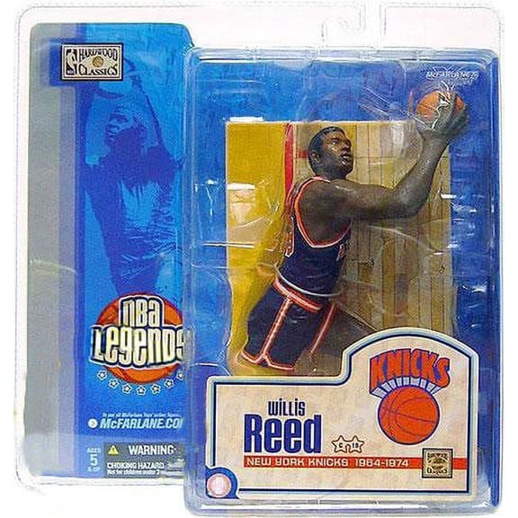 McFarlane NBA Sports Picks Legends Series 1 Willis Reed Action Figure [Blue Jersey Varian]