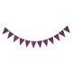 thumbnail image 1 of Injueey Party Garland es fácil de instalar y está hecho para durar Tela resistente y duradera Banner Party Garland purple Type1 NO1, 1 of 6