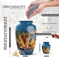 thumbnail image 2 of KARYLIZ Cat Large Urns For Human Ashes Adult Male, Blue Memorial Urns For Human Ashes, Funeral & Burial Cremation Urn for Women, Memorial Gift for Mother - Decorative Urns For Female, 2 of 2