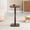 Espresso, variant on MH London Destiny Solid Mango Wood Accent Side Table, Pedestal End Drink Table, 12 x 12 x 22 in, Espresso