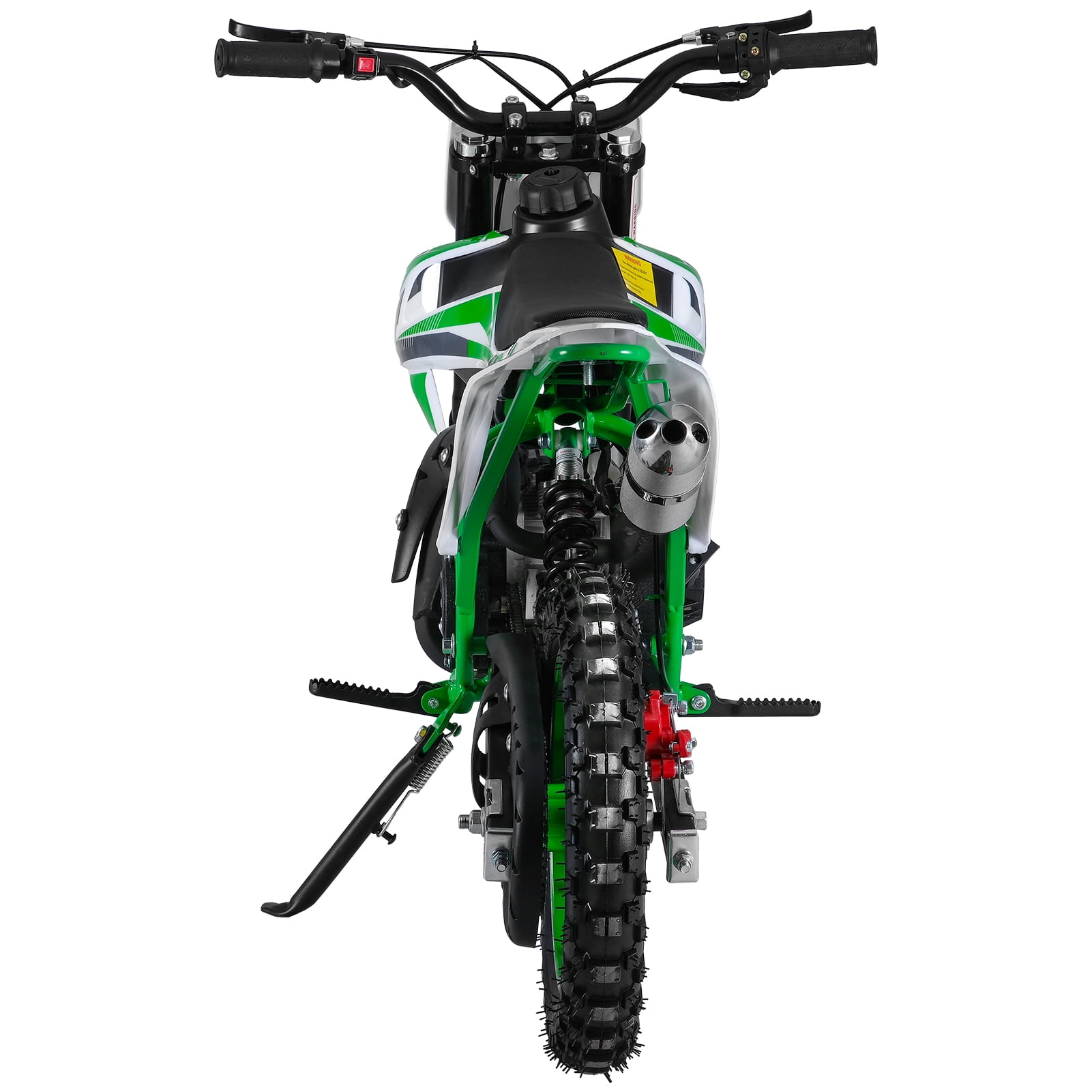 solautey 49CC Mini Dirt Bike, 2-Stroke Upgraded Engine for Kids, Off-Road Motorcycle for Trail, Mountain & Backyard Riding, ocket Motorbike with Front Rear Disc Brakes