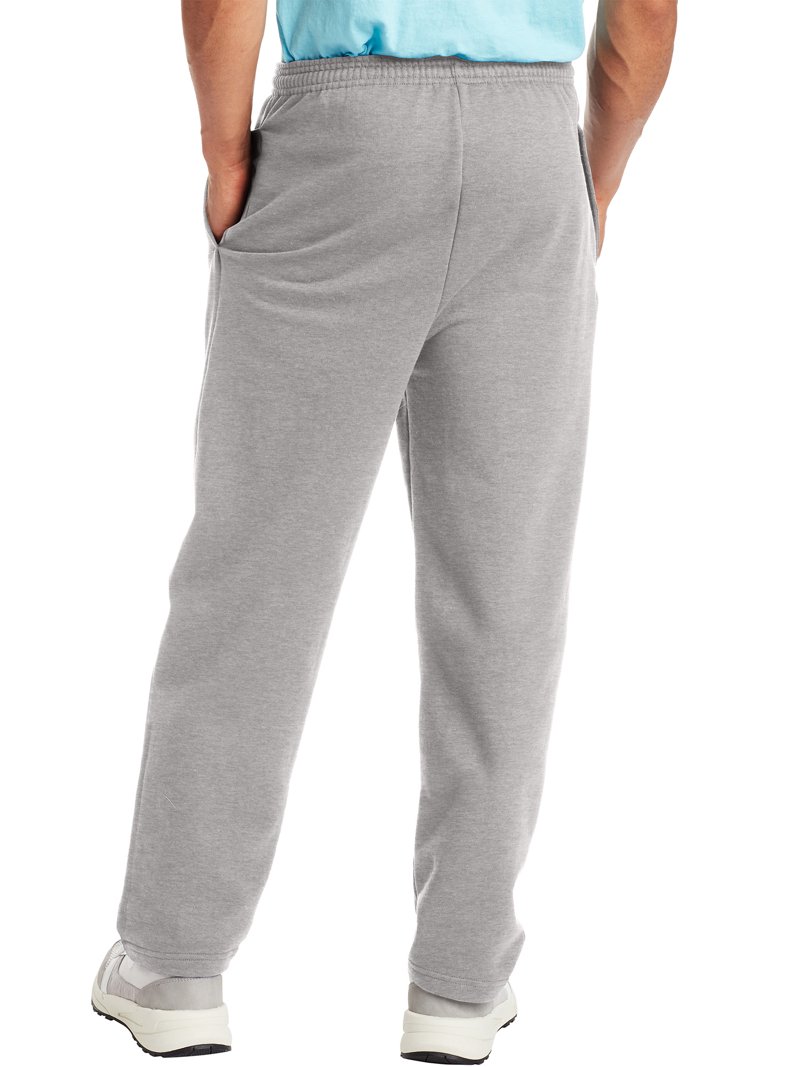 Hanes Men's EcoSmart Fleece Sweatpants, Big Sizes S-3XL, with