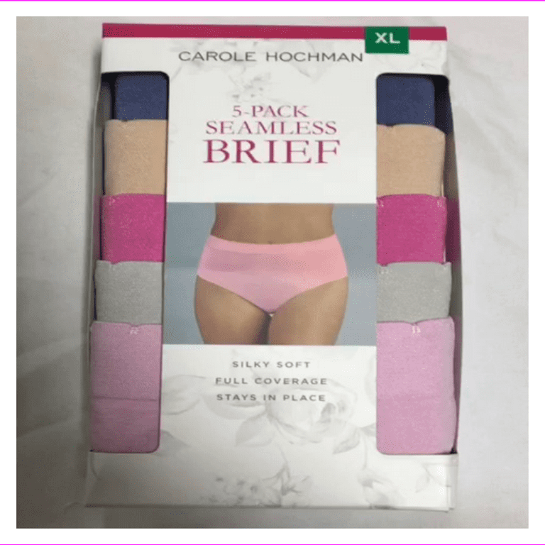 Carole Hochman 5Packs Underwear Set XL/Fashion Pk 