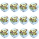 thumbnail image 3 of Bolas de playa inflables de 12 piezas Bolas de bola inflables inflando en forma de globo, 3 of 6