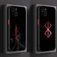 thumbnail image 2 of Funda translúcida de Anime Berserk Cool para iPhone, 15, 14, 13, 12 Mini, 11, XS, XR, X, 8, 7 Pro Max Plus, 2 of 5