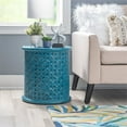 thumbnail image 4 of Home Square 3-Piece Set with Coffee Table and 2 Accent Tables in Blue, 4 of 19