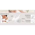 thumbnail image 6 of MINTREUS Womens Wireless Bras V Mesh Comfortable Bralette Supportive Tshirt Bra No Underwire Seamless Push Up, 6 of 8