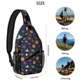 thumbnail image 5 of Sac à Bandoulière Imprimé Galaxy - Sac à Dos d'Épaule Durable pour Randonnée et Vélo - Spacieux et Confortable, 5 of 5