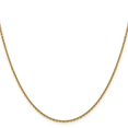 thumbnail image 3 of Auriga Fine Jewelry 14K Yellow Gold 1.5mm Rolo Chain Necklace 20 inch for Women, 3 of 4