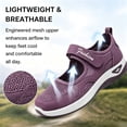 thumbnail image 3 of CHICVOMEY Comfortable Women's Sneakers Lightweight Hook‑and‑Loop Mary Jane Shoes Breathable Mesh Walking Shoes Ideal for Daily Wear & Walking, 3 of 8