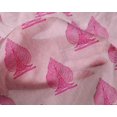 thumbnail image 4 of oneOone Silk Tabby Fabric Leaves & Tree Block Printed Craft Fabric BTY 42 Inch Wide, 4 of 4