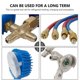 thumbnail image 2 of Air Conditioning Refrigerant Recharge Pressure Gauge Manometer Tool Set (Assorted Color), 2 of 4