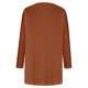 thumbnail image 5 of Moda mujer Casual sólido cuello redondo manga larga otoño suéter blusa Pullver Tops Pompotops  FGAJ6708, 5 of 8