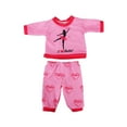 thumbnail image 3 of Cagogo under $5 4Pcs 18 Inch Doll Clothes, 18 Inch Doll Clothes,American Dolls Doll Pajama Set,Casual Sleepwear Outfit Collection,Elastic Fabric Easy Dress,Role PlayToyAccessories, 3 of 9