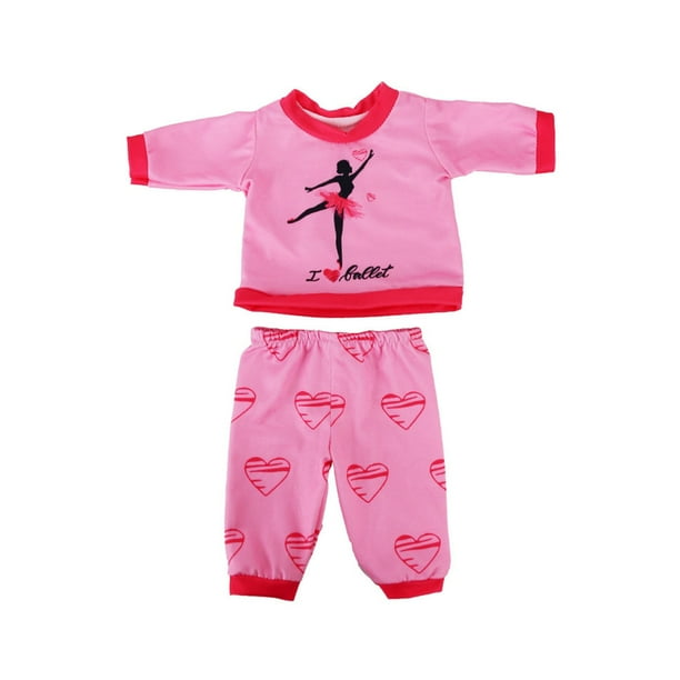 Ropa para muñecas Usdian, juguetes para niños, pijamas casuales, ropa para muñecas de 18 pulgadas, accesorios para muñecas, juguetes para niñas.