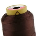 thumbnail image 3 of lionlar Nylon Hair Track Weft Weave Sew Thread Bangs Extension Decor Dark Brown, 3 of 5