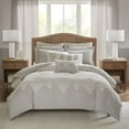 thumbnail image 2 of Madison Park Signature King Barely There 9-Piece Comforter Set, Natural, 2 of 5