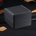 thumbnail image 4 of MasteelfCA Watch Box Holder Organizer Premium PU Storage Box Jewelry Bracelet Storage Gift Case Single Grid (Carbonarius), 4 of 7